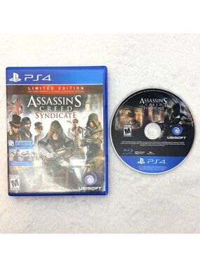 PS4 Assassin's Creed Syndicate Limited Edition Game 2015 Ubisoft